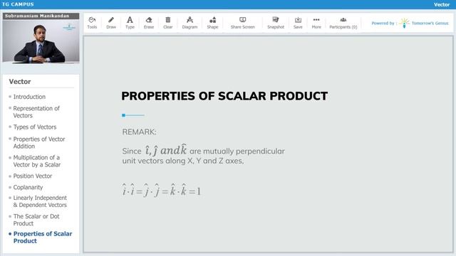 Some unusual properties of Dot Product | Vectors | JEE | Mathematics - TG Campus смотреть онлайн
