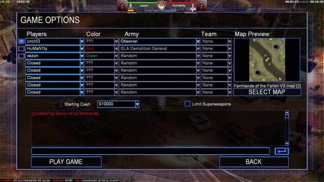 [LIVE] xezon vs HuMaNity - Round 2 - ExtraVaganza $2000 Tournament смотреть онлайн