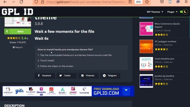 Hestia Pro Wordpress Theme смотреть онлайн