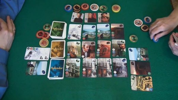 123 Splendor  Роскошь    играем в настольную игру.