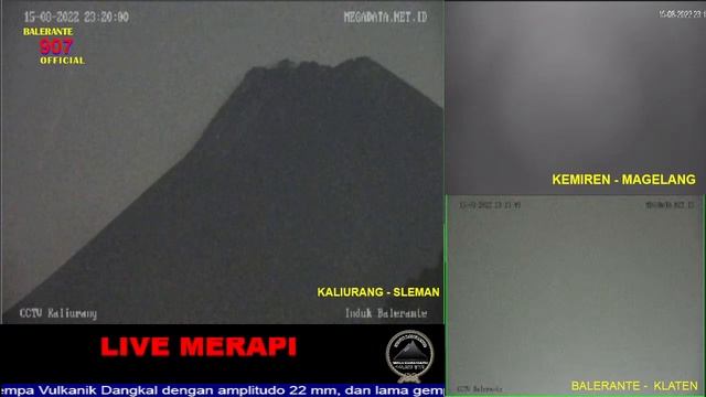 Live Streaming Merapi Volcano Eruption - Yogyakarta and Central Java, Indonesia 15-08-2022 смотреть онлайн