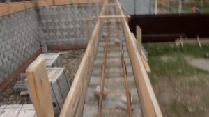 АРМОПОЯС СВОИМИ РУКАМИ. Подготовка к заливки бетона.