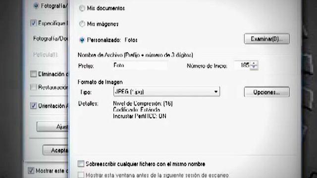 Viendo la configuración del Epson Scan (Epson Stylus CX 110) смотреть онлайн