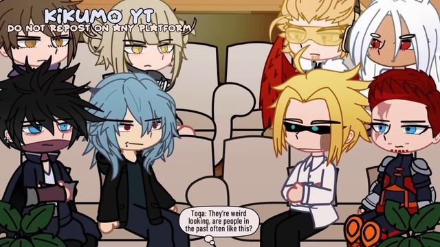 MHA Pro Heroes & Villains react to Demon Slayer | Mugen Train/Entertainment District | 1/2 | смотреть онлайн