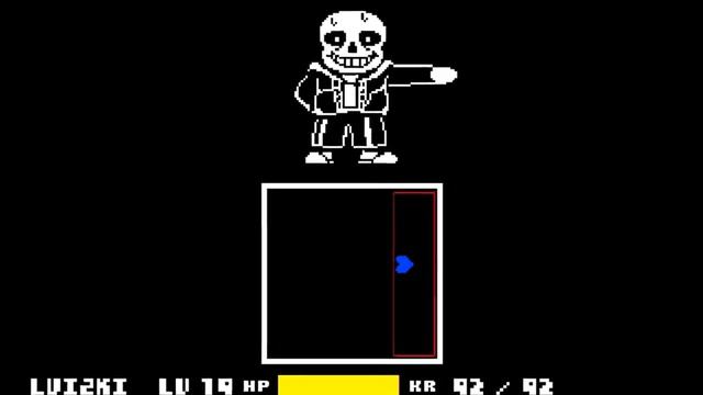 Undertale - No hit Sans смотреть онлайн