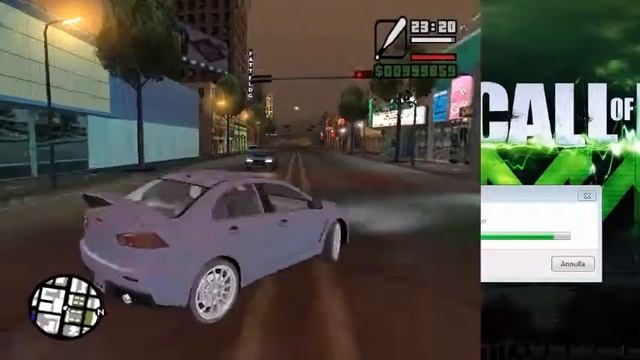 GTA: San Andreas MOD mitsubishi evo ! смотреть онлайн
