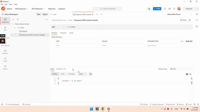 Postman Mock Server: Add Response Header смотреть онлайн