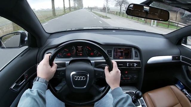 Audi | A6 C6 | 2008 | Onboard POV test drive смотреть онлайн