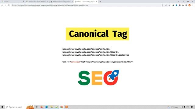 What is a Canonical Tag? & How Does It Work? - Canonical Tag क्या है? [Hindi/Urdu] ??? смотреть онлайн