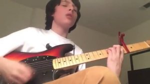 Finn Wolfhard covers Mac DeMarco (singing and playing).