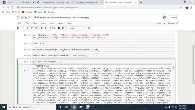 Yahoo Finance | Python Scrapping | Beautiful Soup | Requests from Yahoo Finance смотреть онлайн