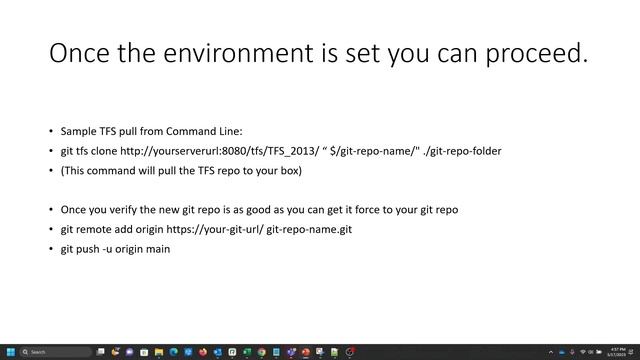 2023-05-17 How to set up git tfs Environment quickly смотреть онлайн