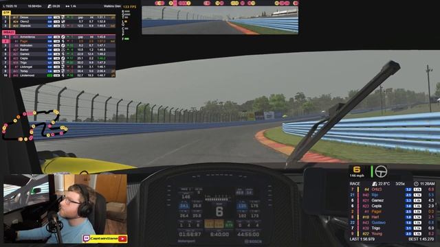 iRacing - 2024 Season 1 Week 5 - IMSA @ Watkins Glen - Ferrari 296 смотреть онлайн