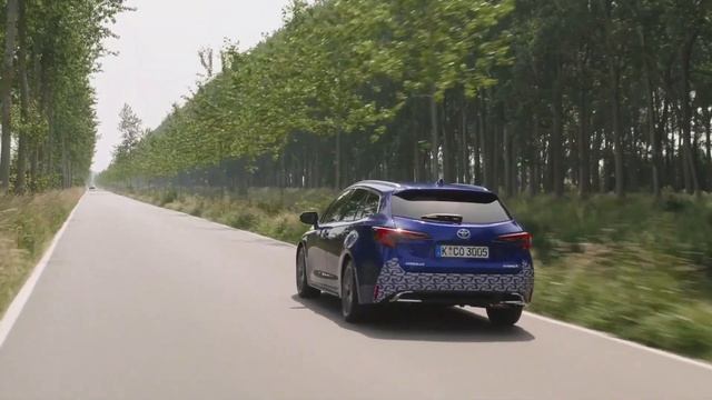 2023 Toyota Corolla Touring Sport Driving Video смотреть онлайн