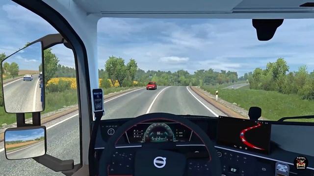 Ukraine to Lithuania delivery - Volvo FH16 2020 mod ETS2 1.46 | Euro Truck Simulator 2 Gameplay G29 смотреть онлайн