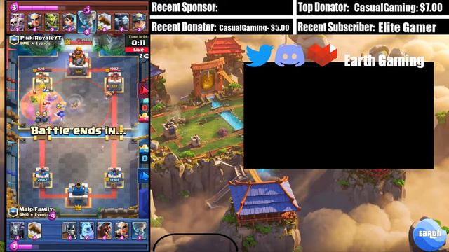BMG ELIXIR QUENCHER EVENT l Clash Royale l Earth Gaming смотреть онлайн
