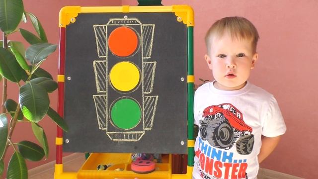 Изучаем светофор Видео для детей #НАУЧИРЕБЕНКАПДД смотреть онлайн