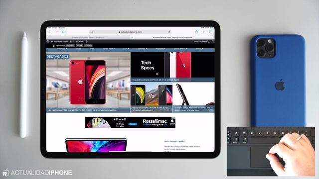 Todos los gestos que puedes usar con el Trackpad en el iPad смотреть онлайн