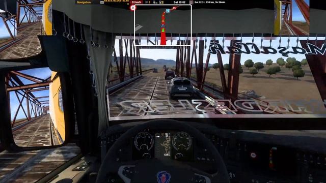 The Middle East Delivery| Amman-Nabatieh- 413KM| Scania R560| V8 Open Pipe| Promods| West Bank|1080 смотреть онлайн
