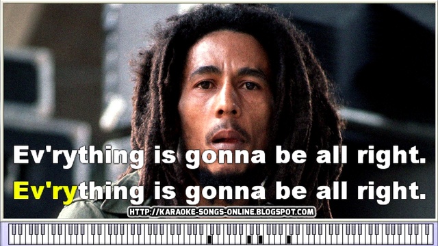  No Woman No Cry - Bob Marley- Karaoke songs online with lyrics on the screen смотреть онлайн