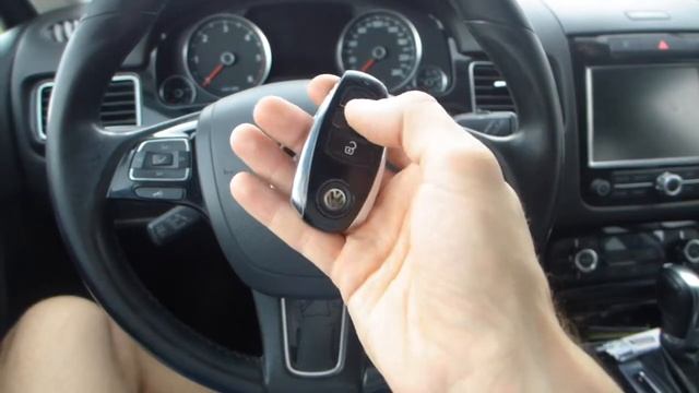 Фольксваген Туарег NF изготовление дубликата чип ключа зажигания в Минске. Remote key programming. смотреть онлайн