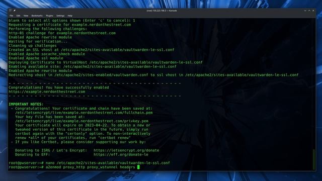 Installing a Vaultwarden Server for Bitwarden смотреть онлайн