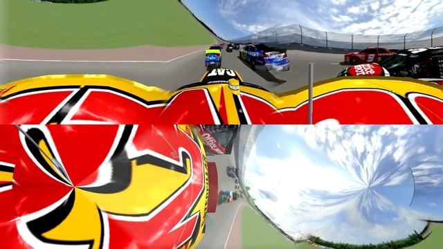 360 VR Racing Video - NASCAR Racing 2003 Season Simulator смотреть онлайн