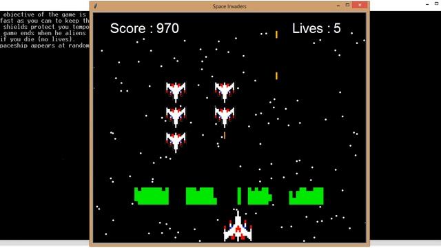 Space Invaders Classic | Python Turtle Graphics смотреть онлайн