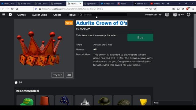 Gold Crown of O’s & Bombastic Crown of O’s | Roblox смотреть онлайн