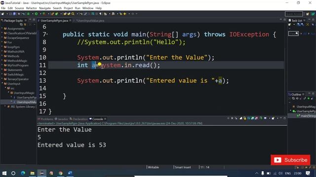 Getting User Input in Java using Scanner and BufferedReader classes by code spark смотреть онлайн
