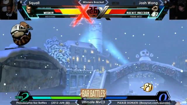 Bar Battles #2 - UMvC3 Winners - Josh Wong VS Squall смотреть онлайн