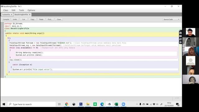 Operasi Matematika dan Input/Output Stream - Pemrograman 3 JAVA смотреть онлайн