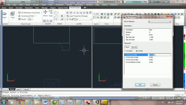 02 070 How to Place Down Taps Placement Parameters Part 2 смотреть онлайн