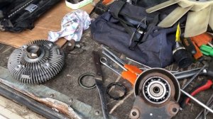 Замена виско муфты Некст эвотек