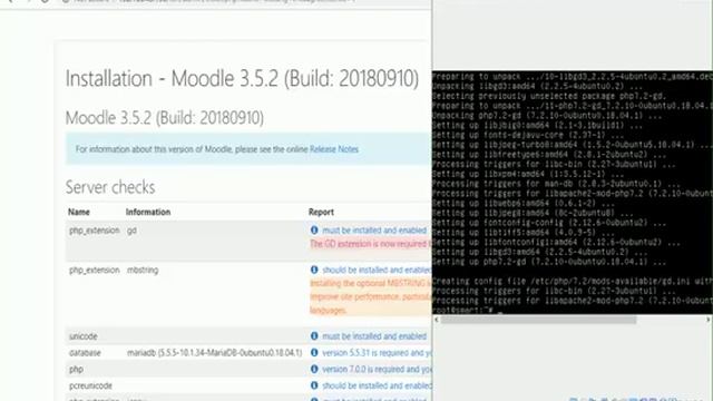 Percobaan Install Moodle in Ubuntu Server 18.04 LTS смотреть онлайн