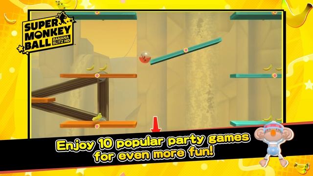Super Monkey Ball: Banana Blitz HD - GAME TRAILER смотреть онлайн