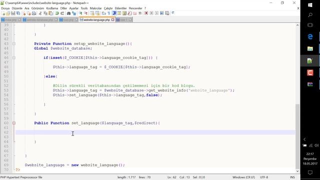 PHP SİTE KODLAMA - ( PDO + CLASS ) \\ Dördüncü Bölüm смотреть онлайн