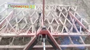 Весеннее боронование сенокосных угодий.