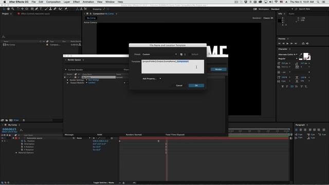 Automating Render Locations in the After Effects Render Queue смотреть онлайн