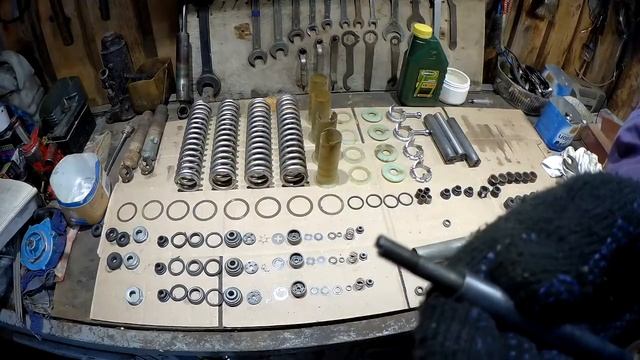 Ремонт задних амортизаторов ИЖ Юпитер 5 Часть 4