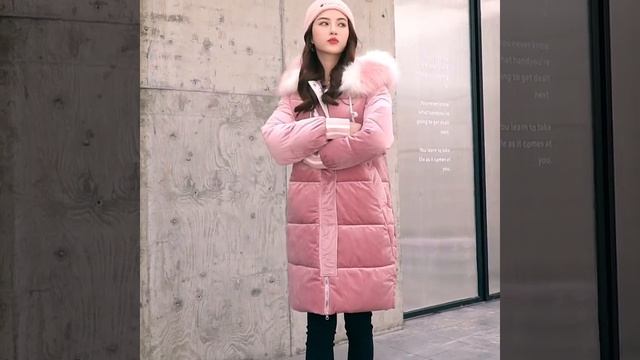 Зимняя парка с капюшоном Velve женская утепленная верхняя одежда утягивающий хлопковый жакет женски