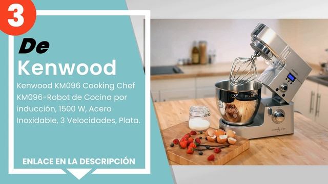 Las 5 mejoras planetarias Kenwood para impresionar a los invitados con diferentes recetas смотреть онлайн