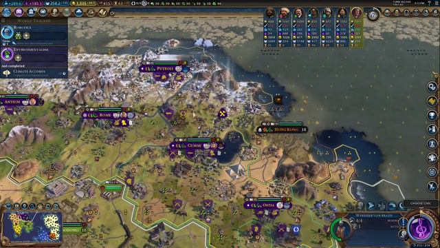 Let's Play Civilization VI - Rome (Prince) - Part 7 смотреть онлайн