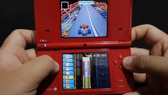 Mario Kart DS on Nintendo DSi смотреть онлайн