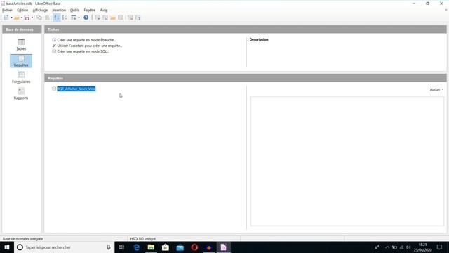 LibreOffice Base #8 - Les requêtes en mode SQL 1/2 смотреть онлайн