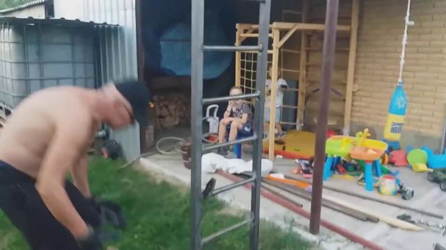 Делаем для пацанов турник. Турник своими руками! 30.08.2020 смотреть онлайн