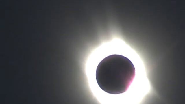 Любительская съемка солнечного затмения смотреть онлайн