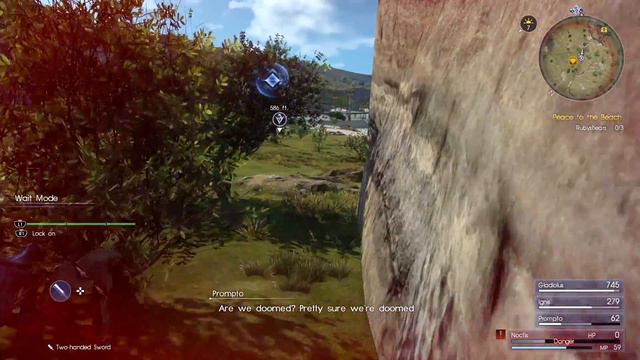 Final Fantasy 15 Part 2, First Hunt, Peace to the Beach (100% Walkthrough) [PS4 1080p 60FPS] смотреть онлайн