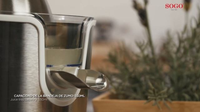 EXP-SS-5185 | EXPRIMIDOR DE ZUMO CON PALANCA | CITRUS JUICE EXTRACTOR WITH PRESS HANDLE 160W смотреть онлайн