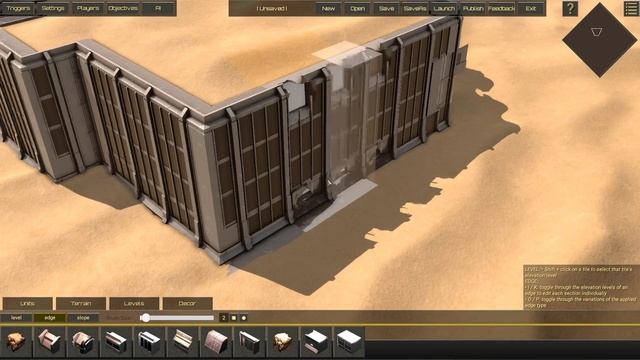 Starship Troopers: Terran Command - Редактор карт уроки: (Часть 1) Ландшафты и уровни